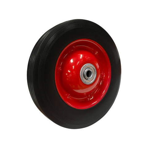 Easyroll 200mm Solid Rubber Wheel With Metal Centre 60kg