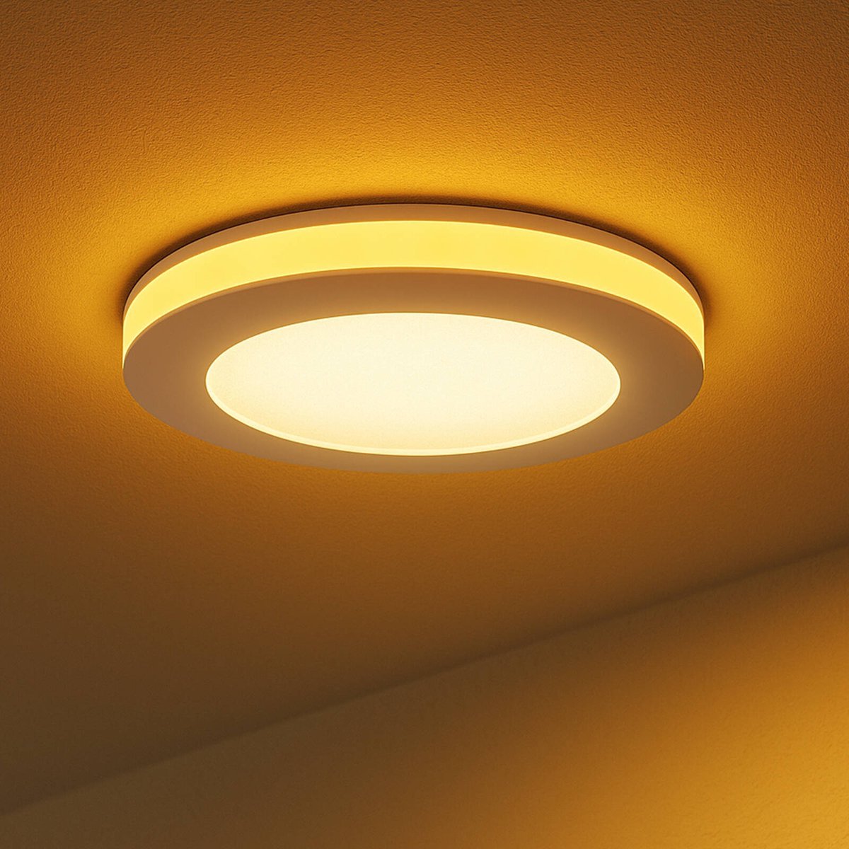 Arlec 8W Nightlight Function LED Downlight 240V White Indoor ALD450