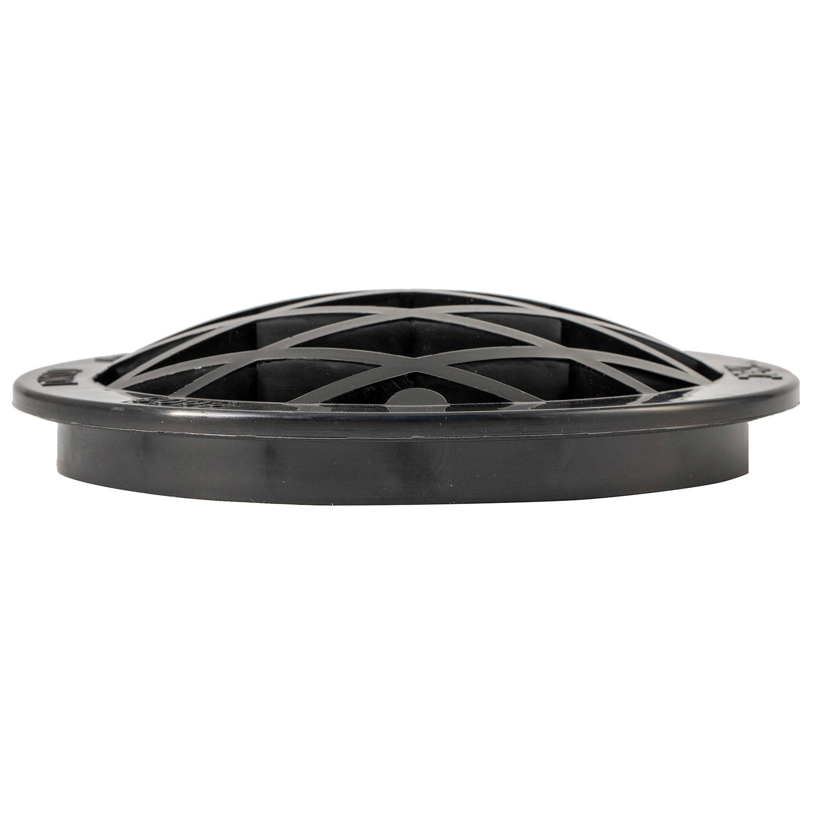 Deks 100mm Black Domed DWV PVC Grate Push to Connect 3003