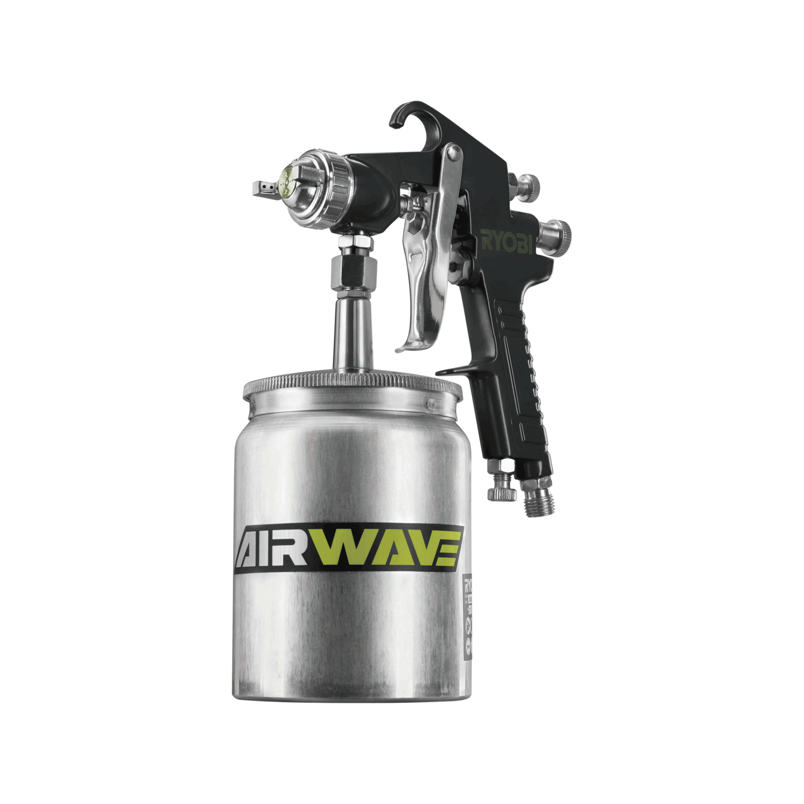 Ryobi Airwave 600ml Suction Feed Spray Gun 58psi