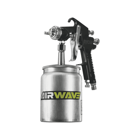 Ryobi Airwave 600ml Suction Feed Spray Gun 58psi