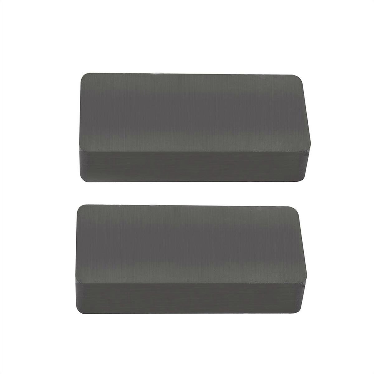 Everhang 47 x 22mm Ceramic Ferrite Block Magnet - 2 Pack