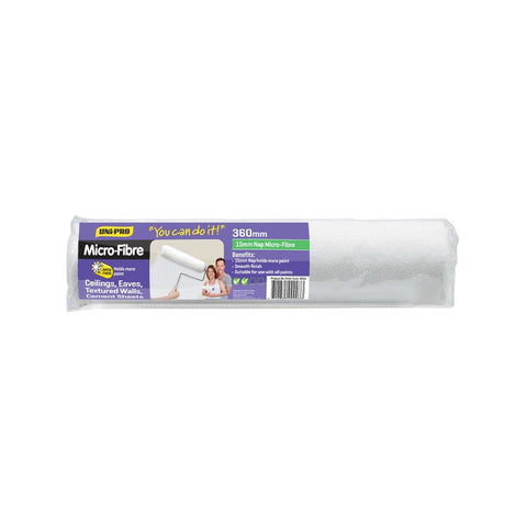 Uni Pro Microfibre Roller Cover - 360mm x 15mm - Lint Free - Low Splatter - SuperSaverAU - view 1