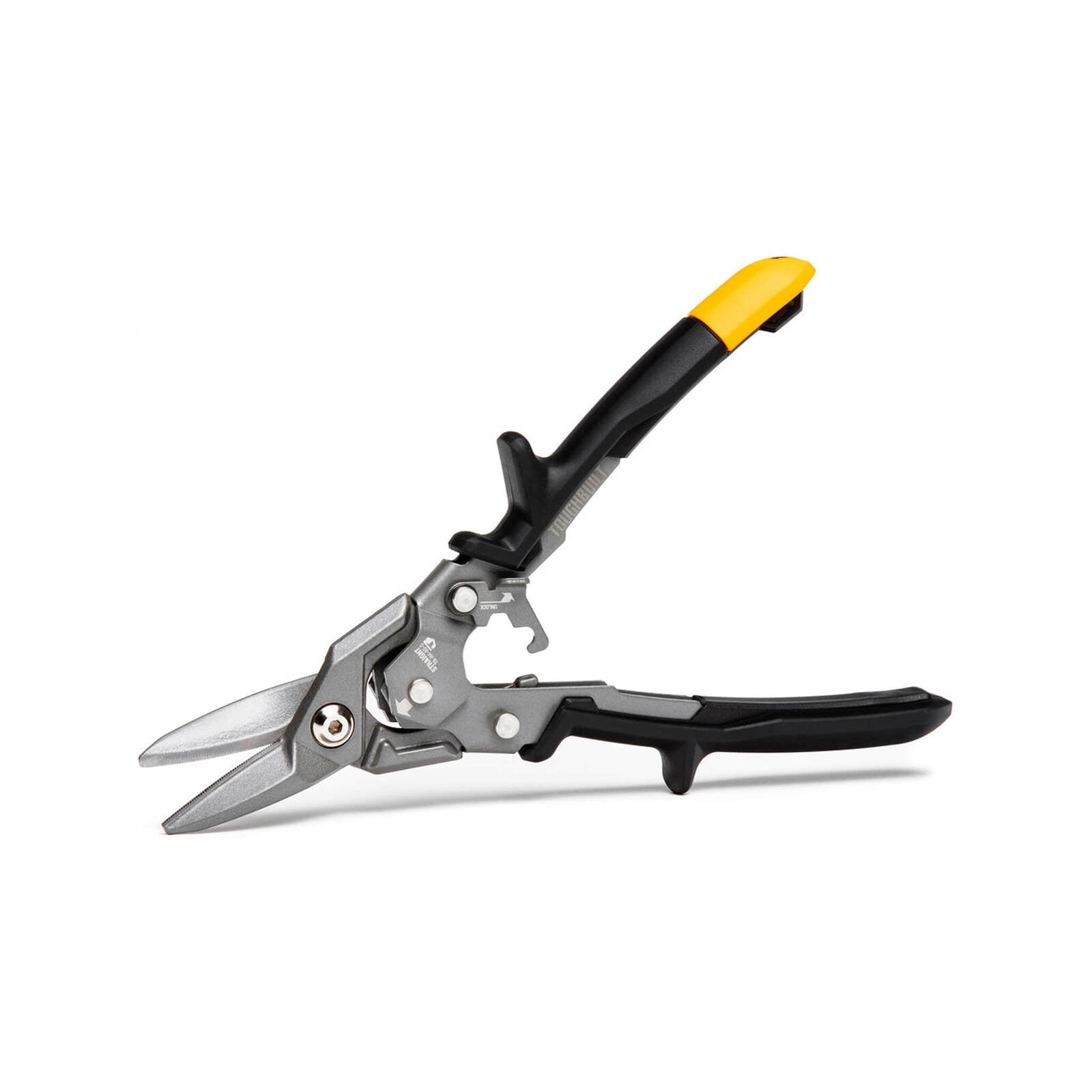 ToughBuilt Straight Cut Aviation Snips Chrome Molybdenum