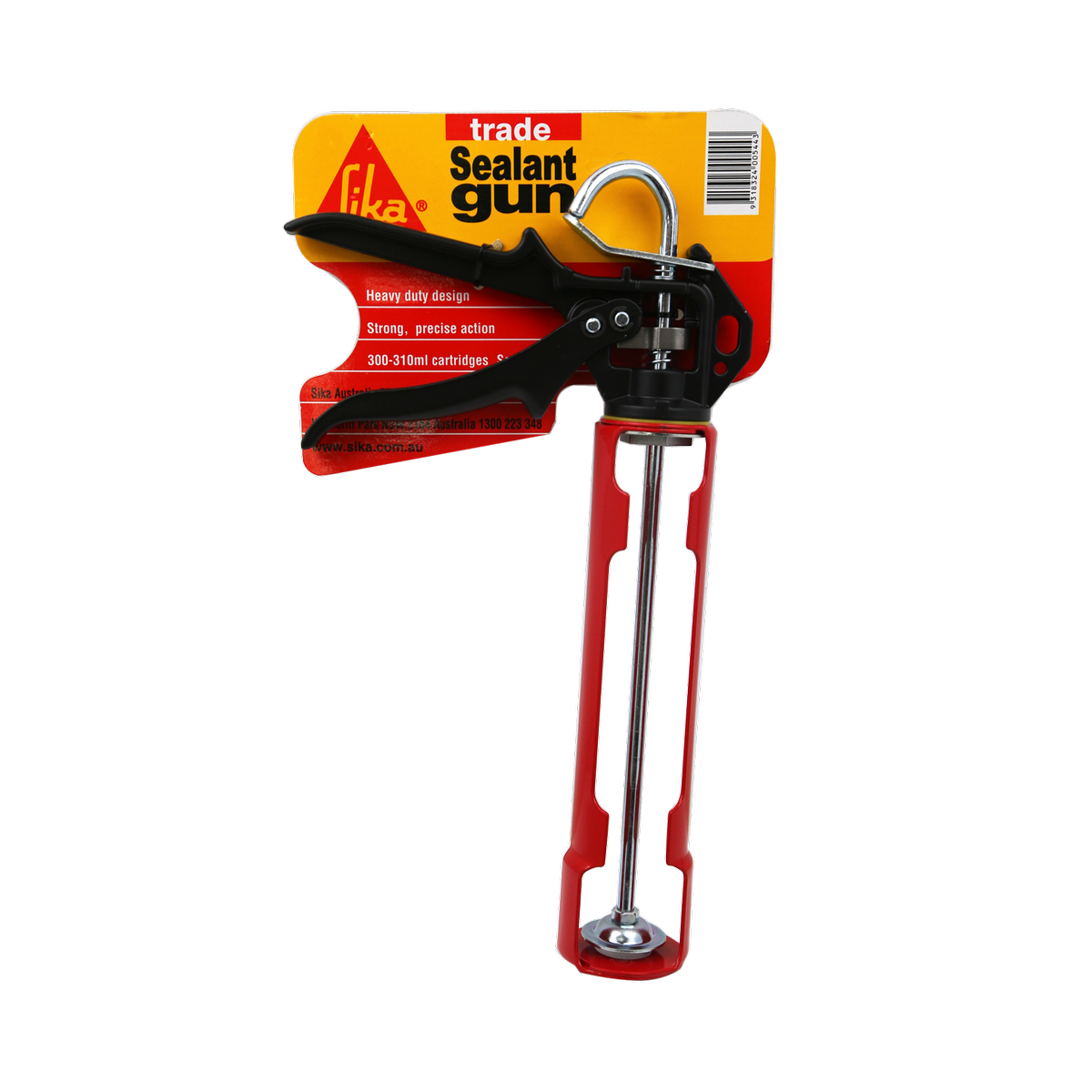 Sika WT-215 Trade Caulking Gun 300ml Metal Orange Swivel Frame Sealant Applicator