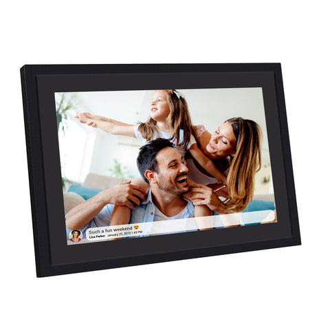 Mistral 10.1" Wi-Fi Digital Photo Frame with Frameo, Touch Screen, Black MBF575B