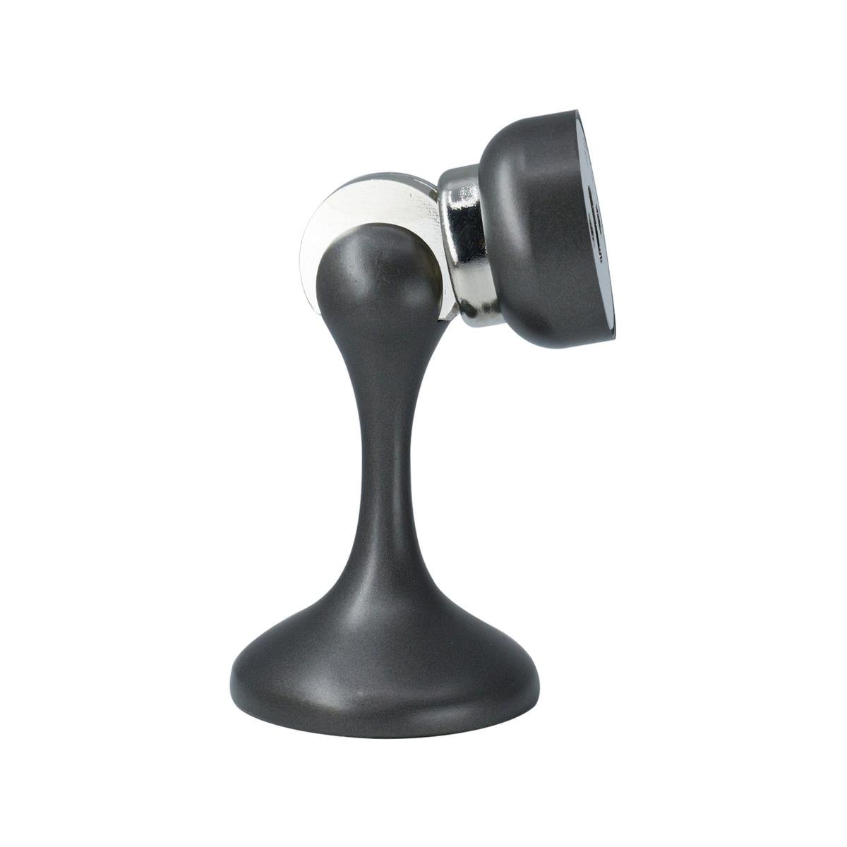 Adoored Gun Metal Grey Trumpet Door Stop - 42mm x 68mm - Shock Absorbing - SuperSaverAU - view 1