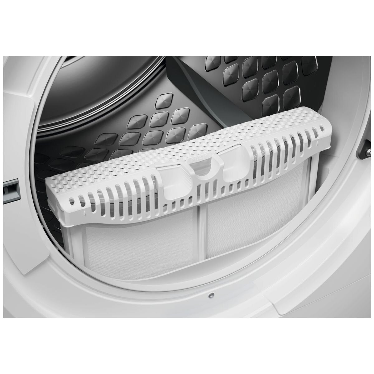 Electrolux 700 Series 8kg Heat Pump Dryer - 10 Star Rating, Stainless Steel Drum, SensiCare - EDH812R7WC