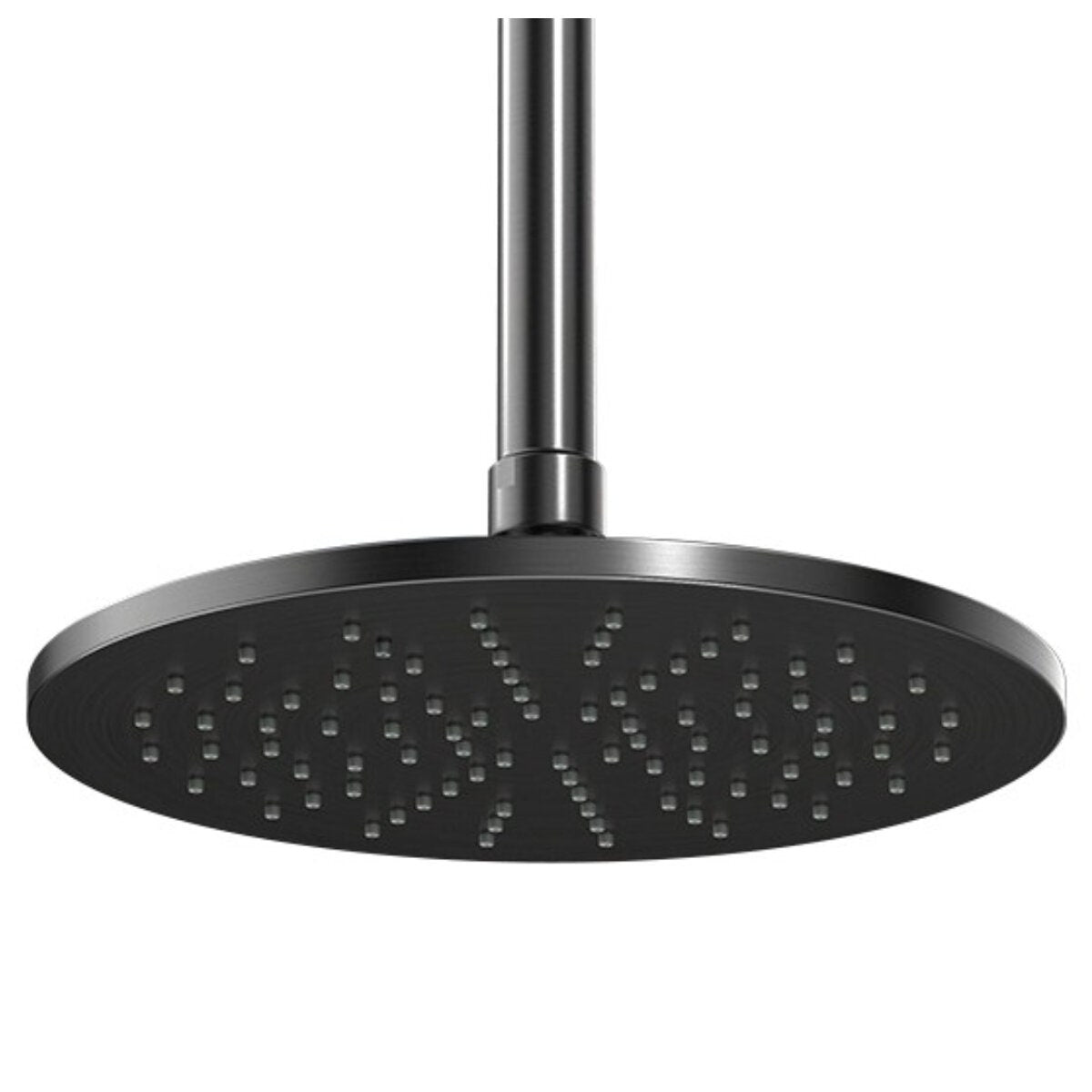 Rogerseller Tonic 200mm shower rose - 3 star WELS, 9L/min, brass, Brushed Nickel finish - 3506000007