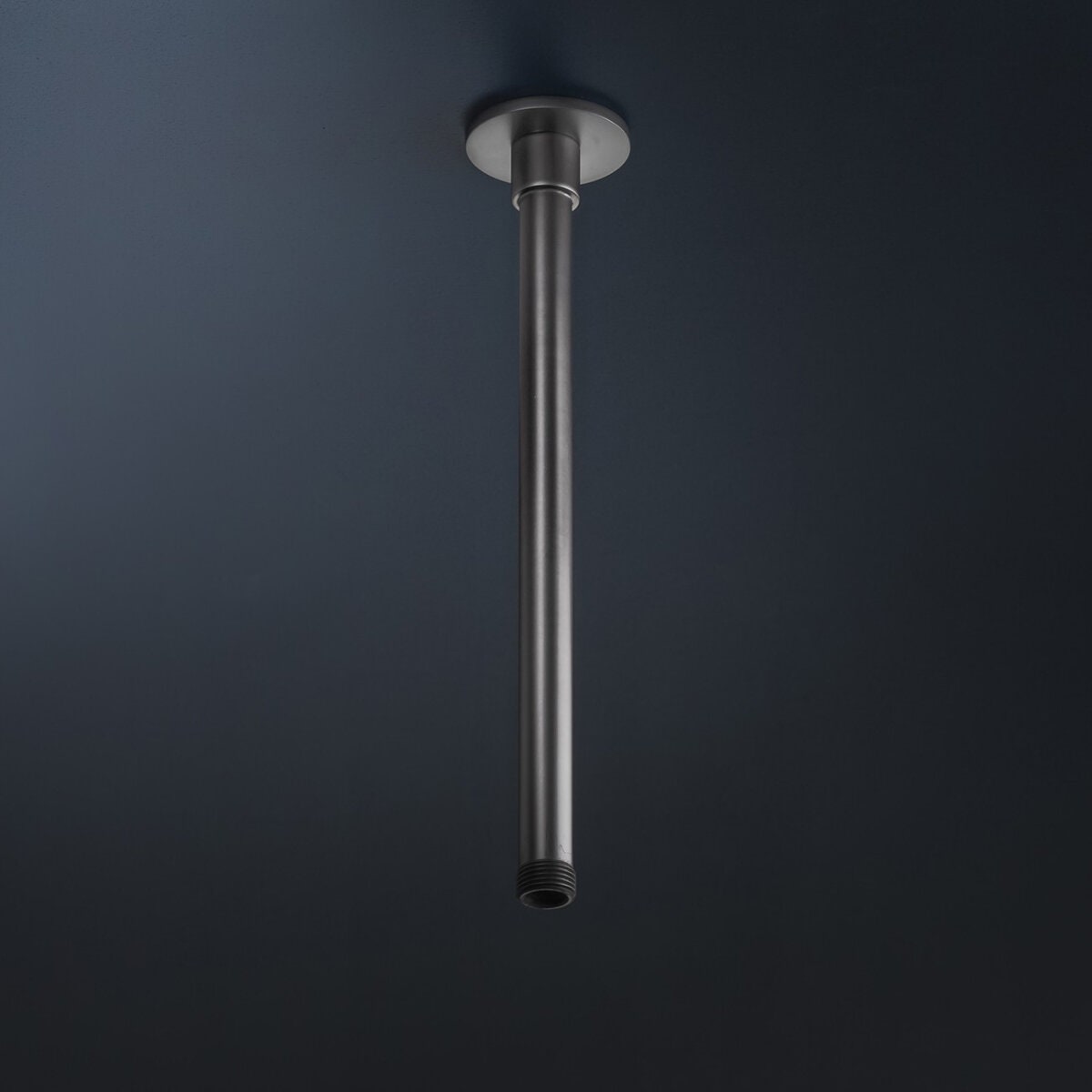 Rogerseller Tonic ceiling shower arm 300mm - brass construction, Graphite finish - 3506000105