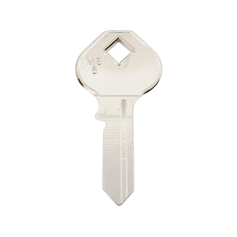 Ehi ms6 Silver Blank Key - Key Blank for House, Padlock, Locker - SuperSaverAU - view 1