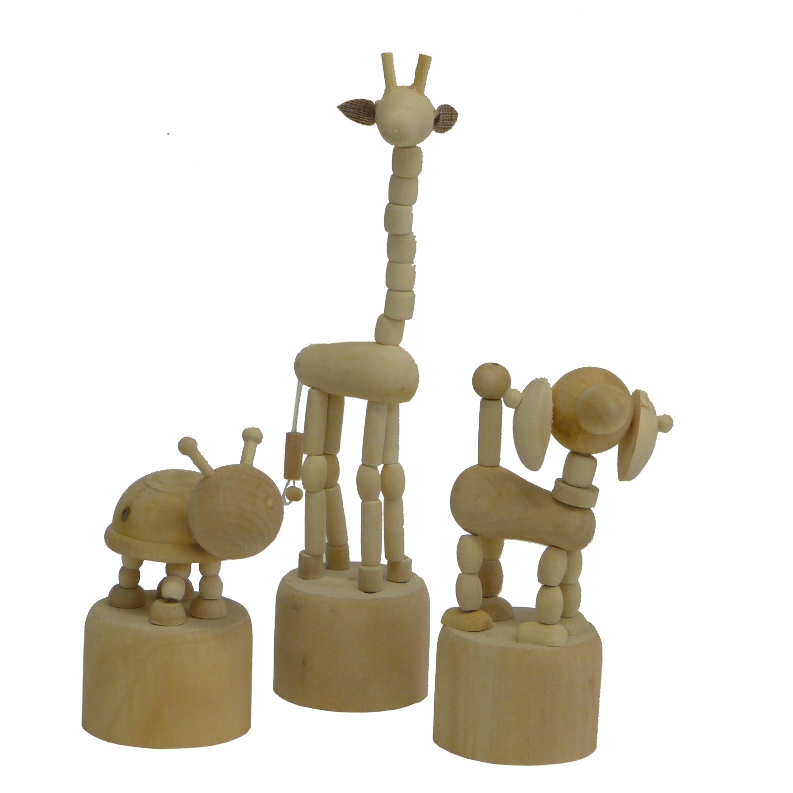 Boyle Craftwood Wobbly Animals MDF - 3 Pack
