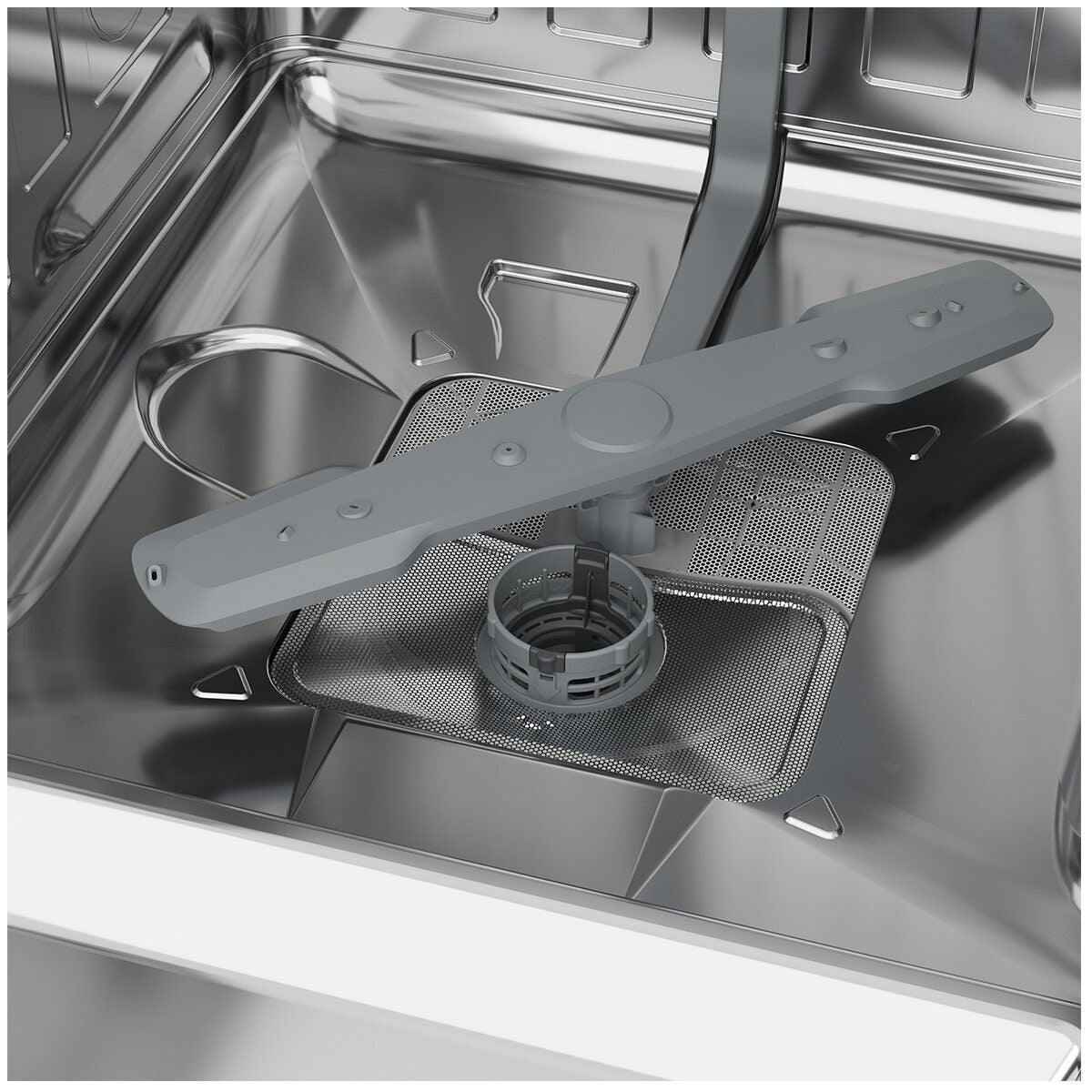 Beko 60cm Freestanding Dishwasher - 14 Place Settings, Stainless Steel, Hygiene Intense - BDFB1410X