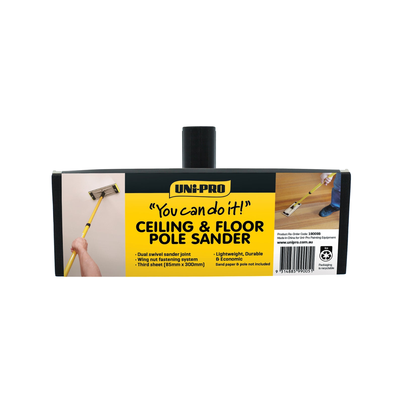 Uni-Pro 85mm Floor & Ceiling Pole Sander Head
