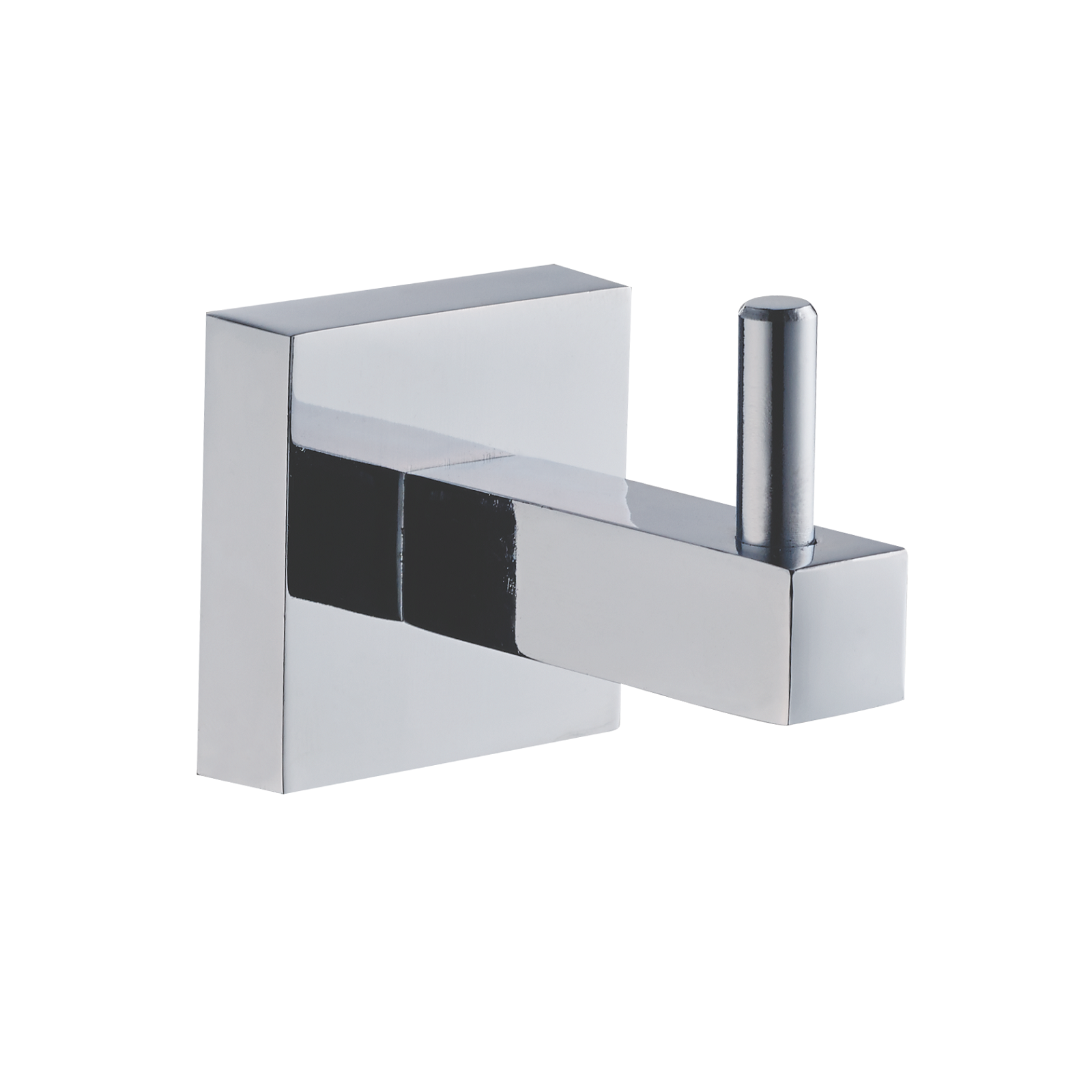 Estilo Chrome Lille Single Robe Hook Plated Zinc Alloy