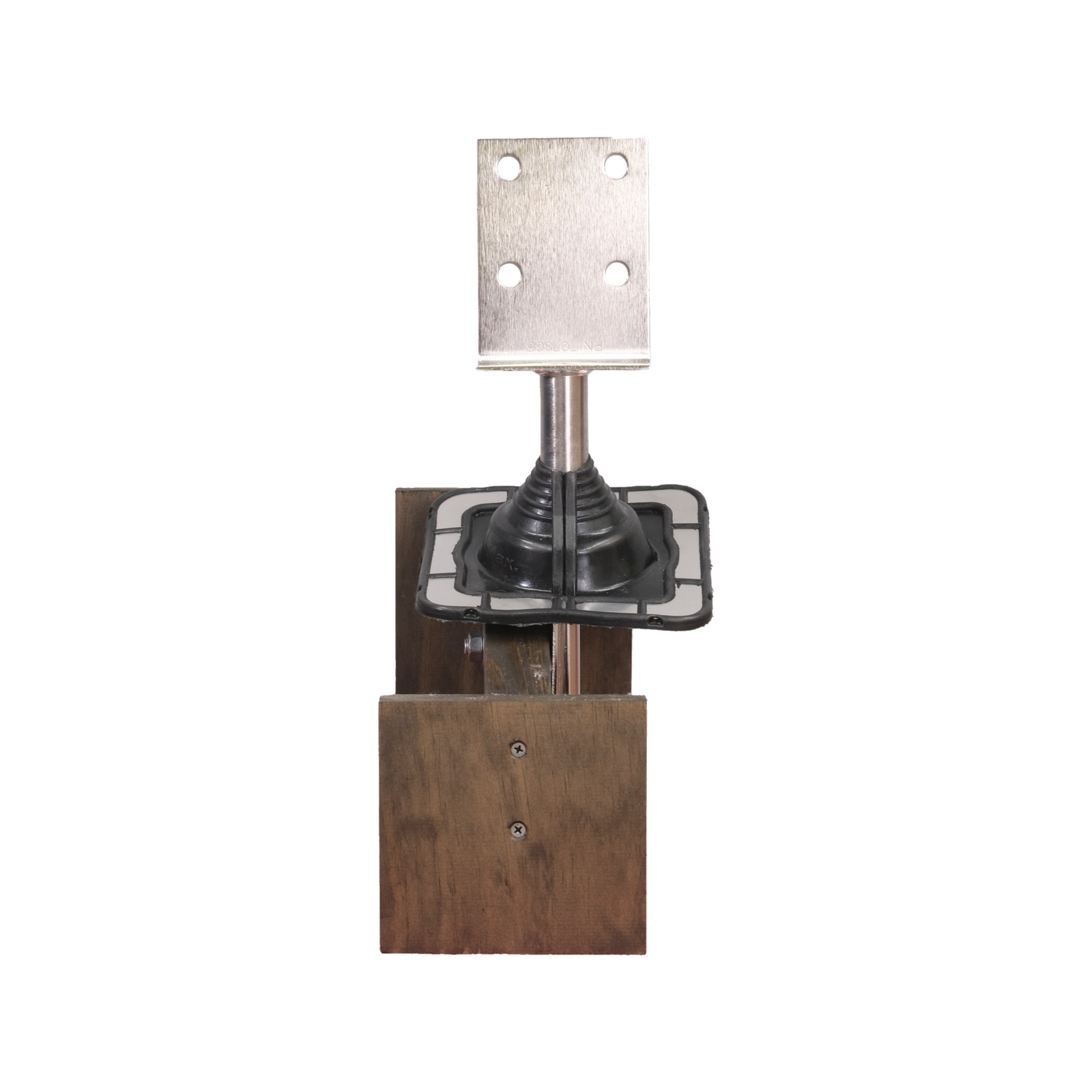 Roof Extenda MkII 040232 Zinc Plated Bracket with Black Weather Seal