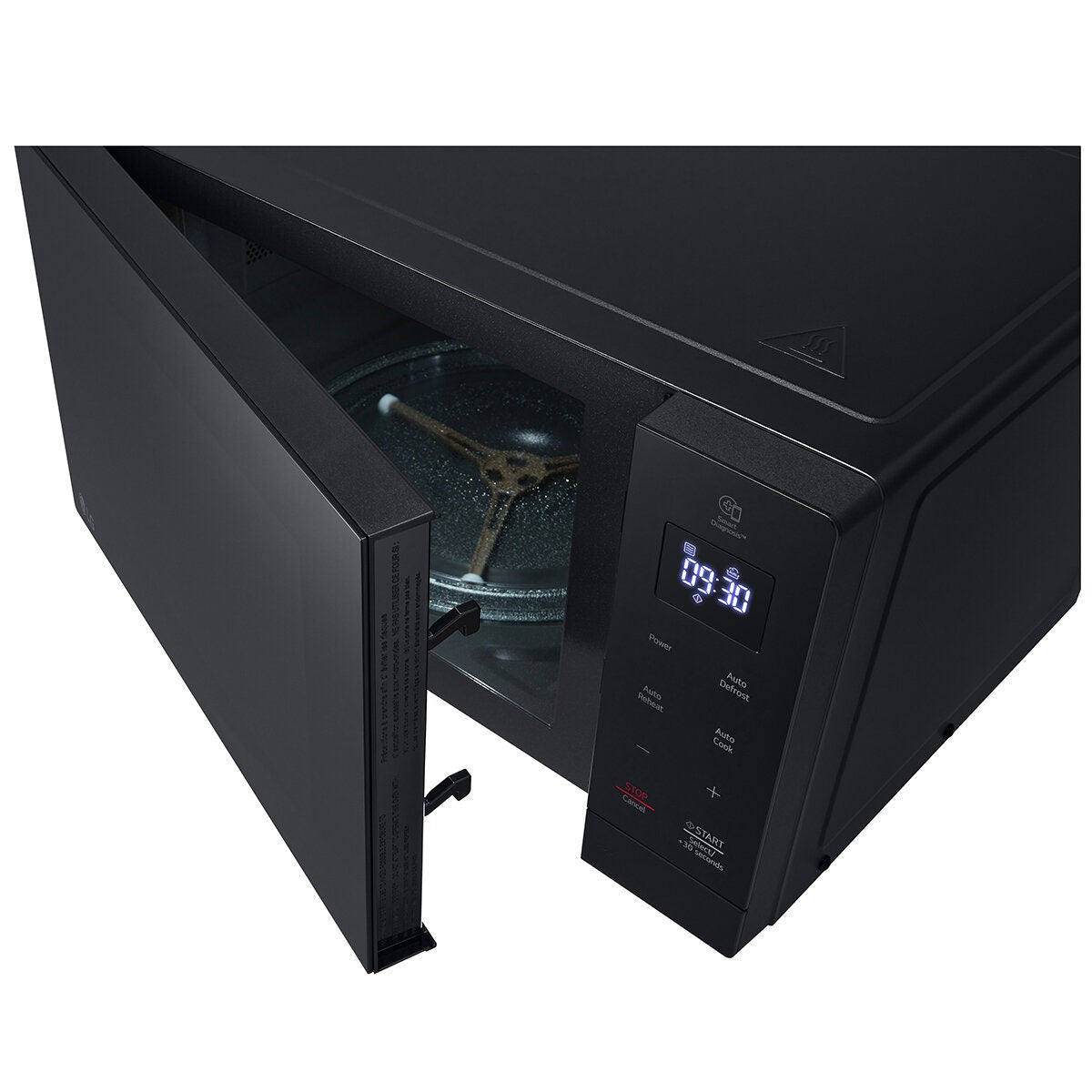 LG NeoChef 30L EasyClean Microwave Oven - 900W, Black, Touch Controls - MS3036NPB