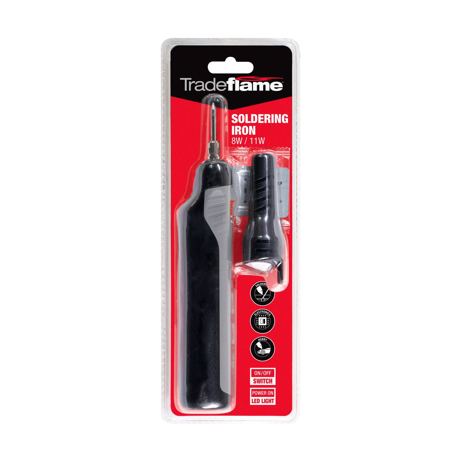 Tradeflame 8W/11W 4 x AA Battery Soldering Iron 218034