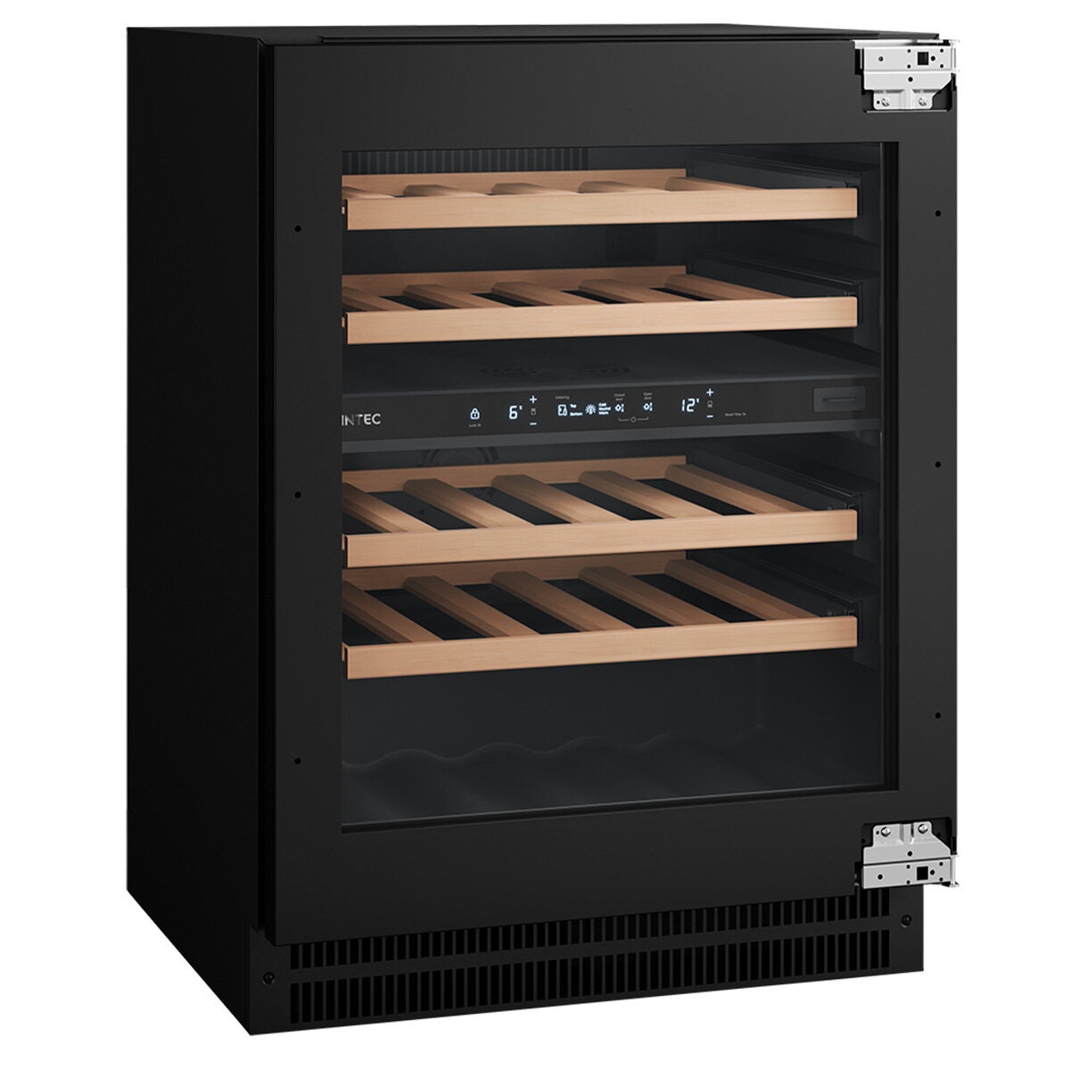 Vintec Integrated Dual Zone Wine Fridge - Customisable Panel Door, Quiet Inverter Compressor - VWD820SAP-X