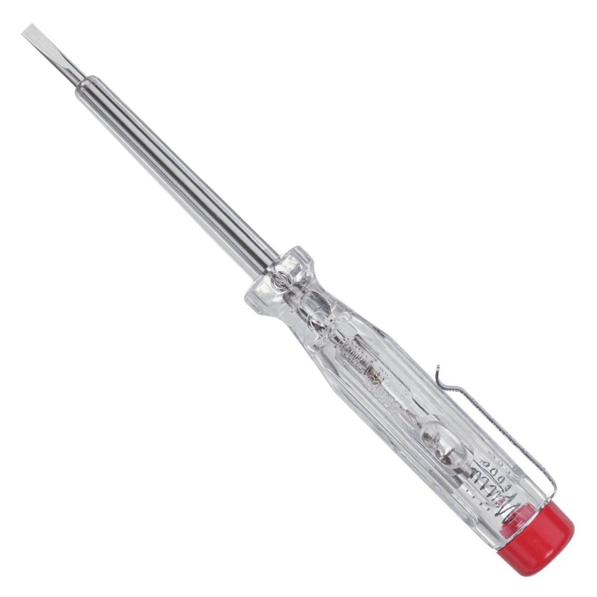 Wiha Voltage Tester 120-250V - Professional Screwdriver - Transparent Handle - SuperSaverAU - view 1