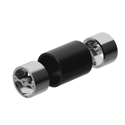 Porta 43mm Matt Black 304 Stainless Steel Handrail Joiner