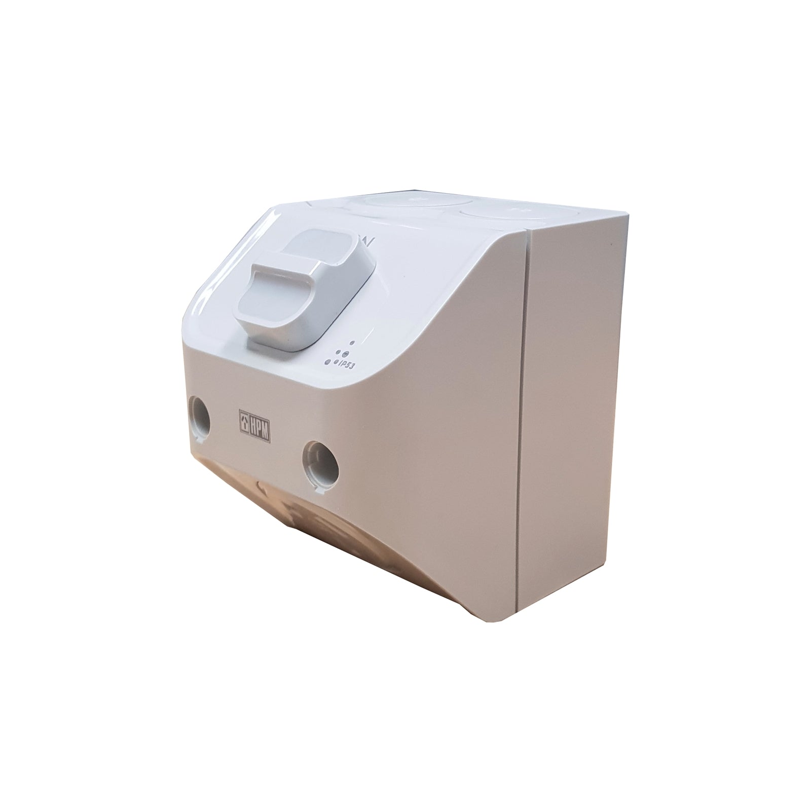 HPM Aqua 10A Single Compact IP53 Surface Mount Powerpoint RWLC787MG