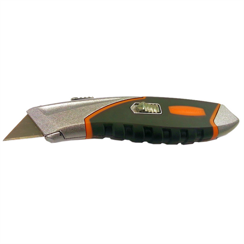 Craftright Retractable Knife - 3 Blades - Alloy Rubber - Easy Carry - SuperSaverAU - view 1