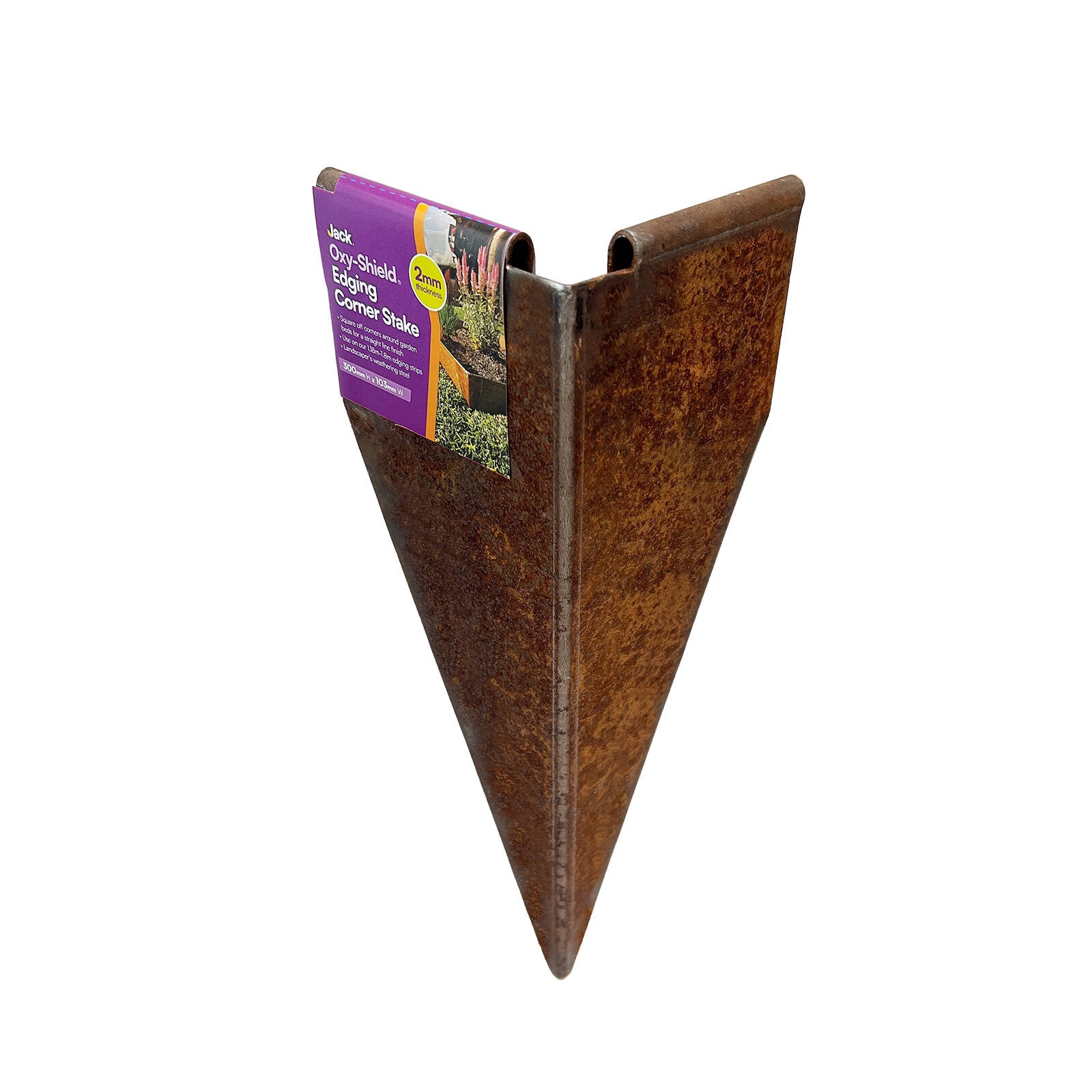 Jack 300mm Oxy Shield Garden Edging Corner Stake