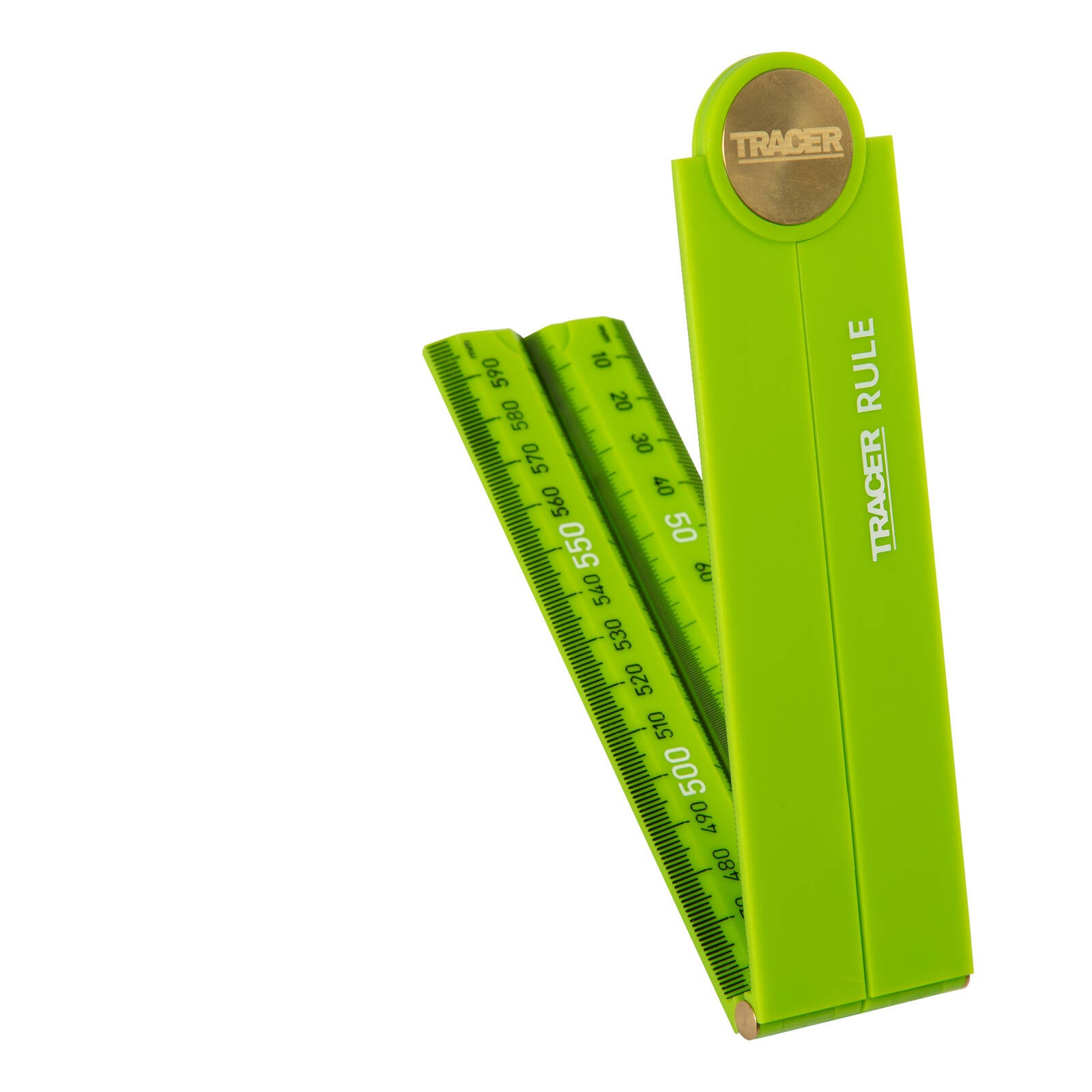 TRACER 600mm Pro Rule with Angle Finder, Easy-Read Increments