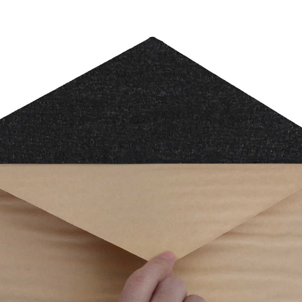 Alpha 12 Pack Hexagon Acoustic Foam Panels 35x30x0.9cm - Black