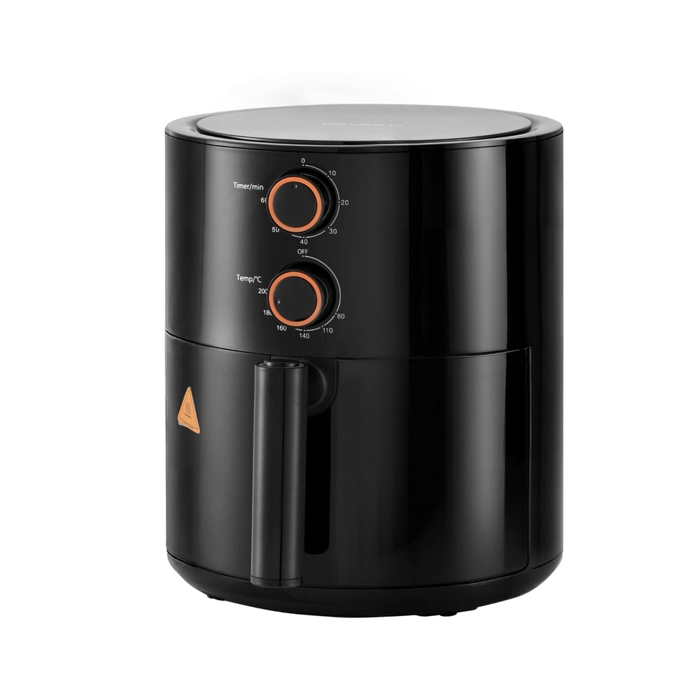 Devanti 4L Air Fryer Knob Control 1500W - SuperSaverAU - view 7