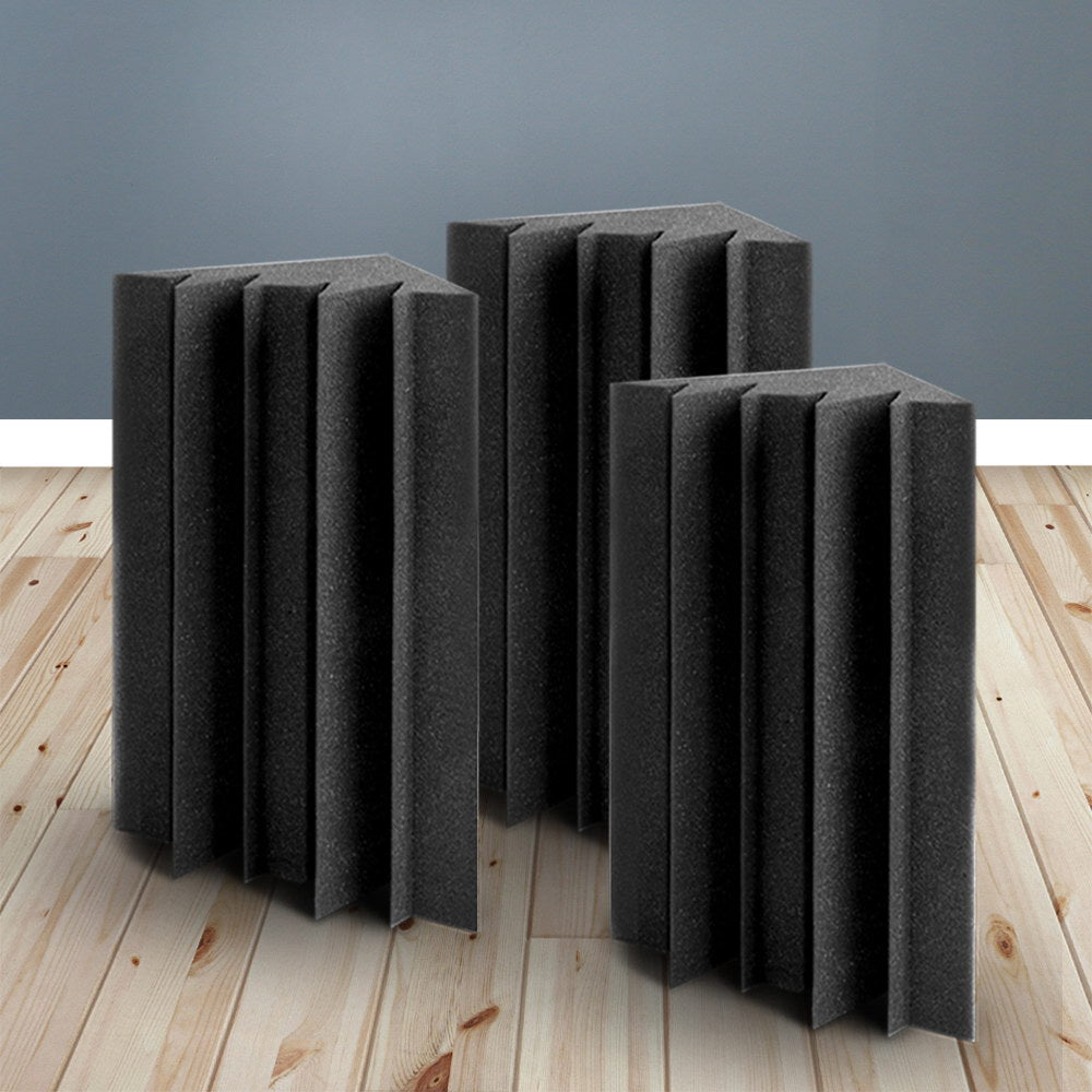 Alpha Corner Bass Trap Acoustic Foam Panels - 20 Pack