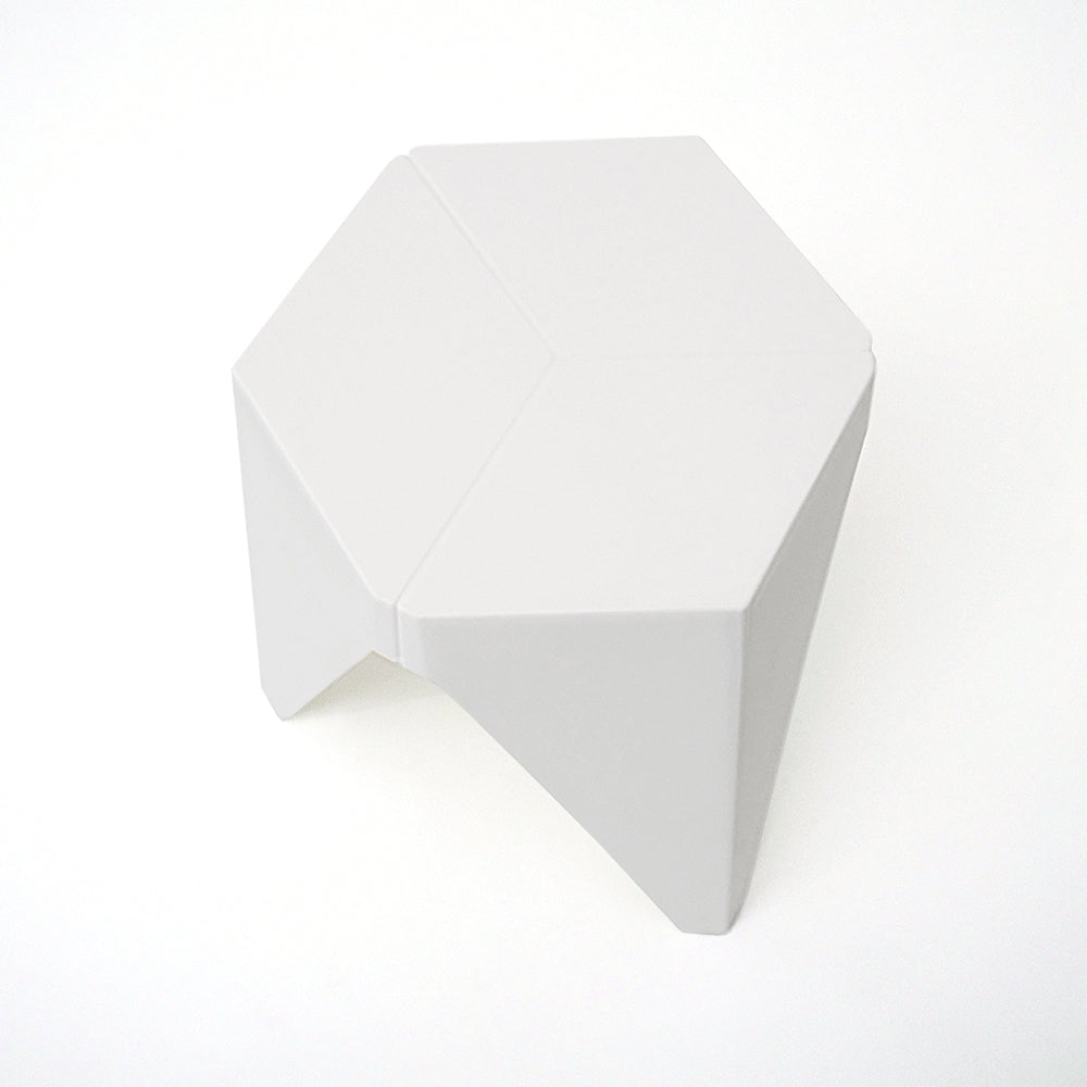 Artiss Set of 2 Stackable Bar Stools - White Plastic - SuperSaverAU - view 3