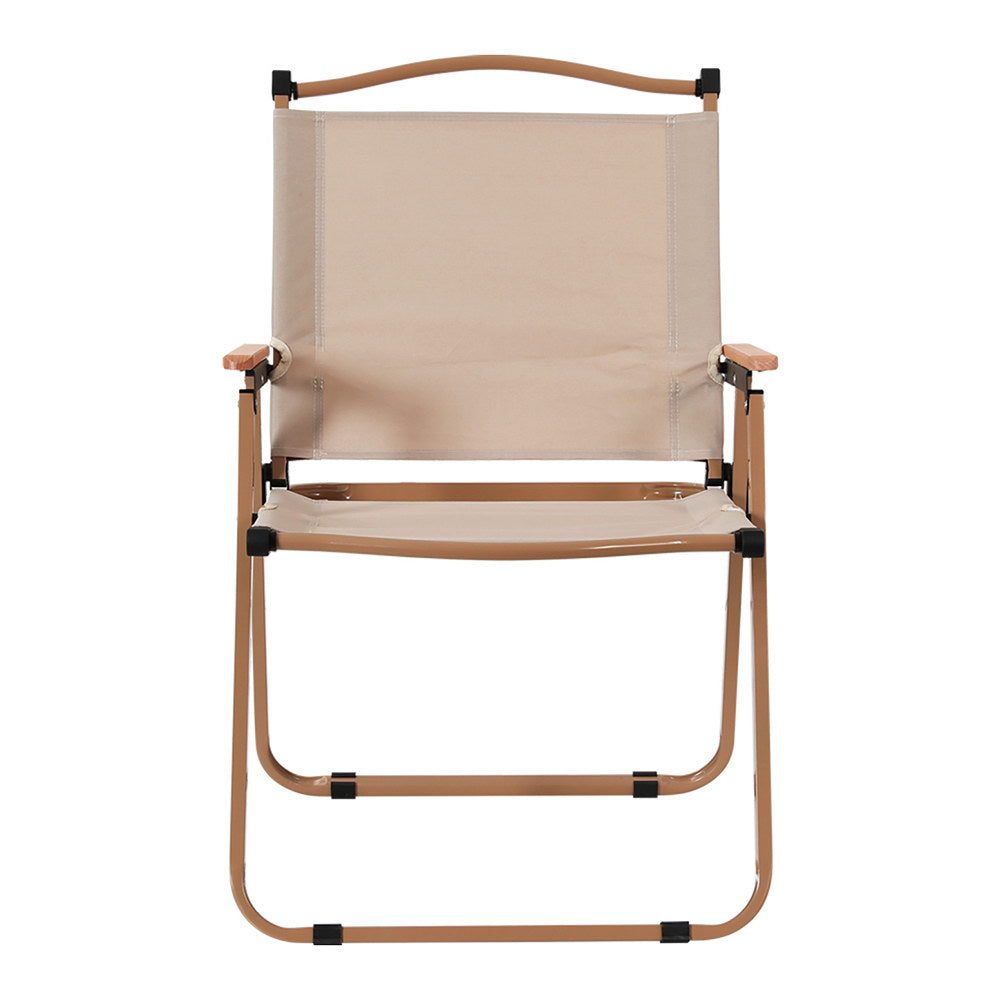 Gardeon Portable Outdoor Folding Beach Chair Steel Frame - SuperSaverAU - view 3