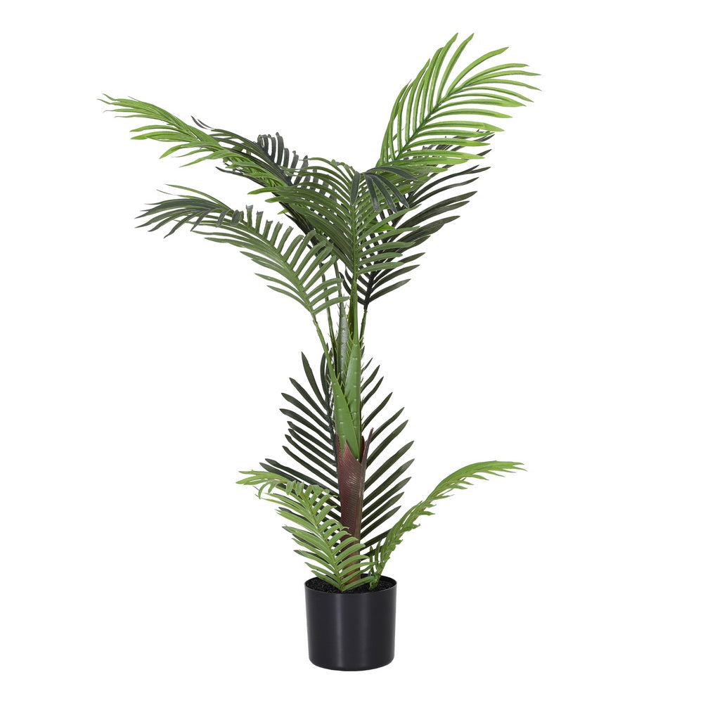 Artiss 100cm Artificial Palm Tree - Lifelike Indoor/Outdoor Decor, UV-Resistant - SuperSaverAU - view 1