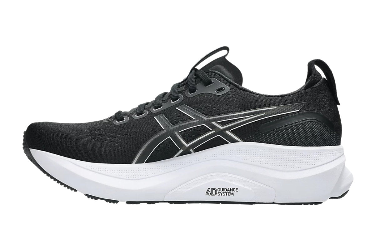 ASICS Men's Gel-Kayano 32 Running Shoes (Black/White, Size 9.5 US)