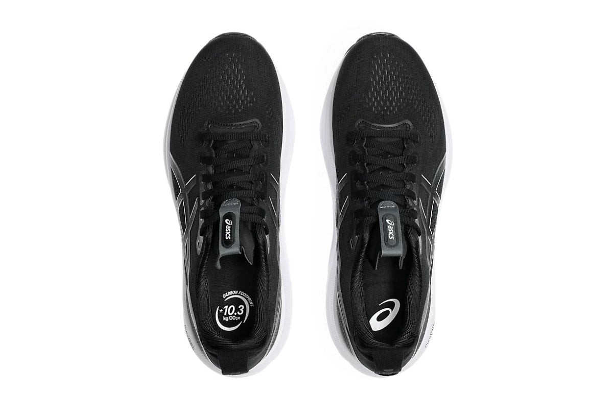 ASICS Men's Gel-Kayano 32 Running Shoes (Black/White, Size 9.5 US)