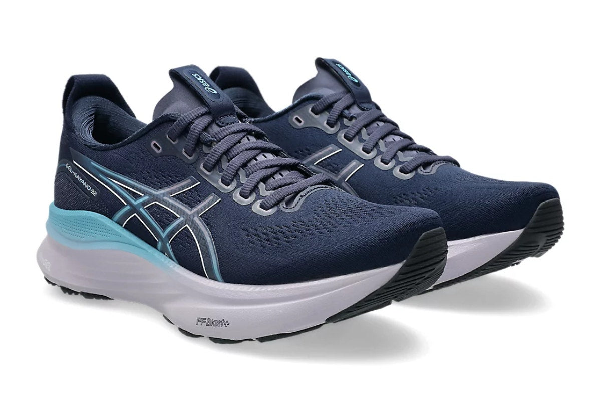 ASICS Women's Gel-Kayano 32 Running Shoes (Midnight/Stillwater, Size 6 US)