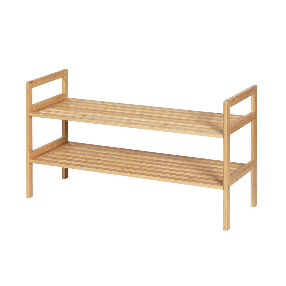 Artiss Hina Shoe Rack - Bamboo Storage for 6 Pairs - SuperSaverAU - view 7