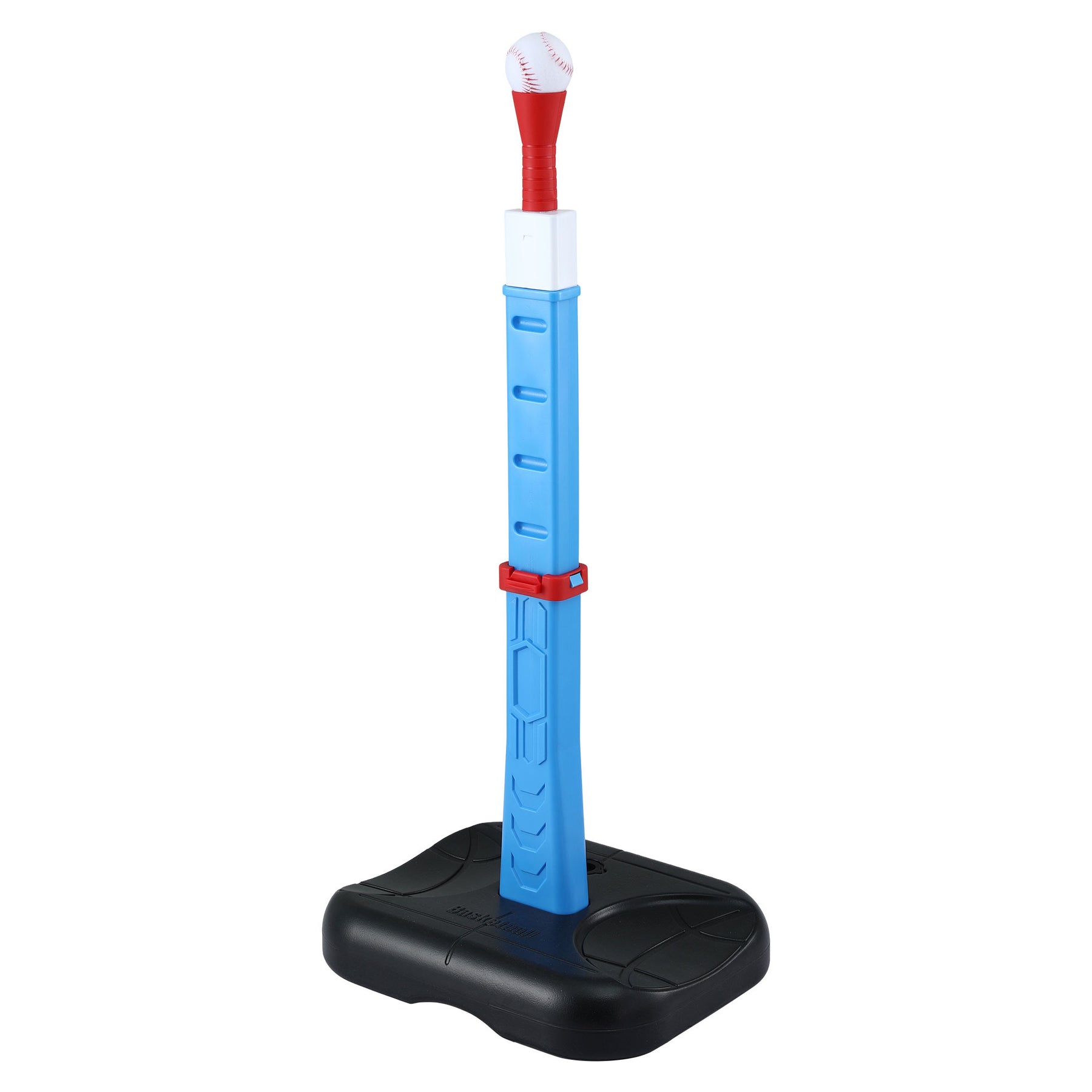 Keezi Kids Basketball Hoop Stand Baseball Set Adjustable Height Sports Toys Blue - SuperSaverAU - view 3