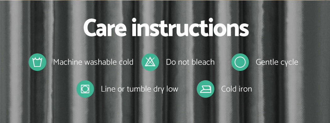Artiss Blockout Curtains Eyelet 240x230cm Grey Shine, Thermal Insulation, Noise Reduction - SuperSaverAU - view 6