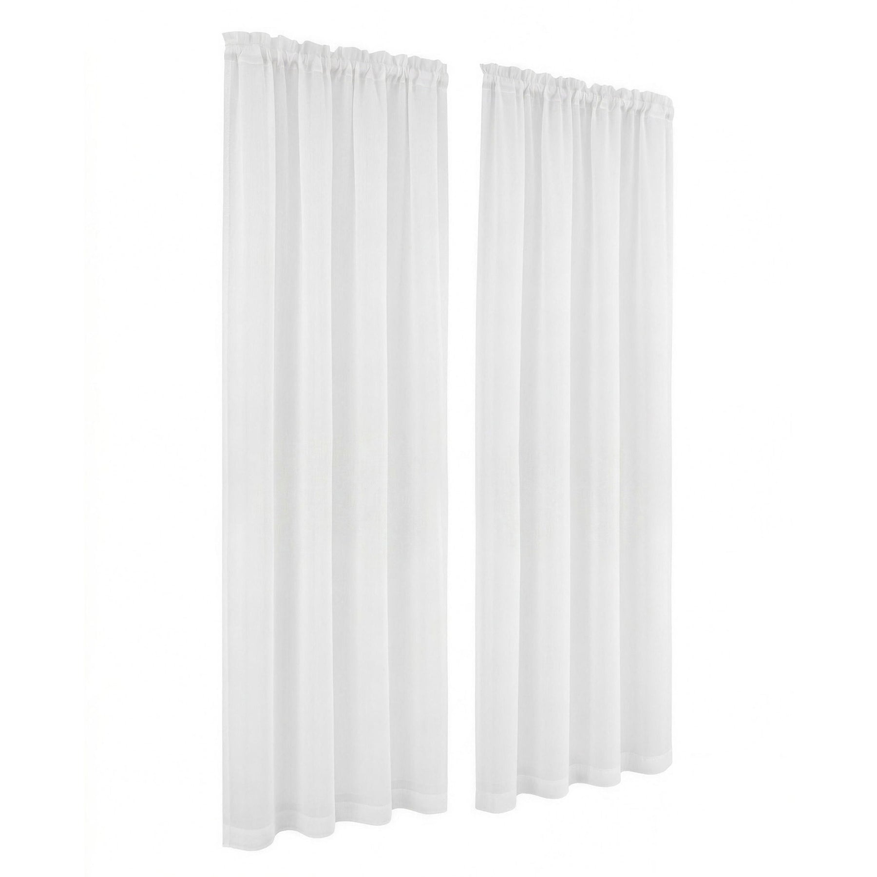 Artiss Blockout Curtains 2X 132x213cm Light Filtering Window Drapes Rod Pocket - SuperSaverAU - view 4