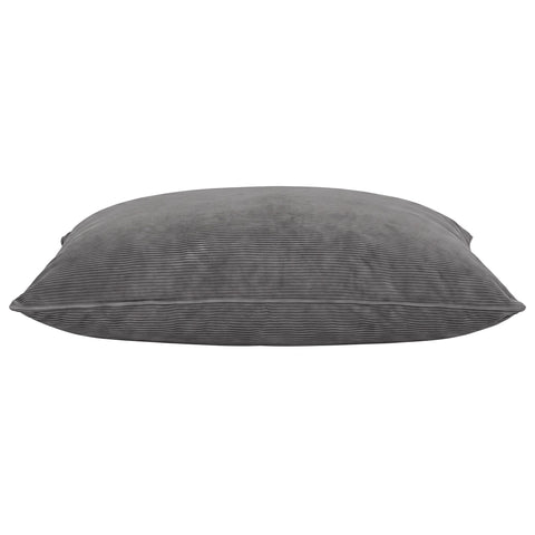 Artiss 3 in 1 Corduroy Bean Bag Chair Cover Grey