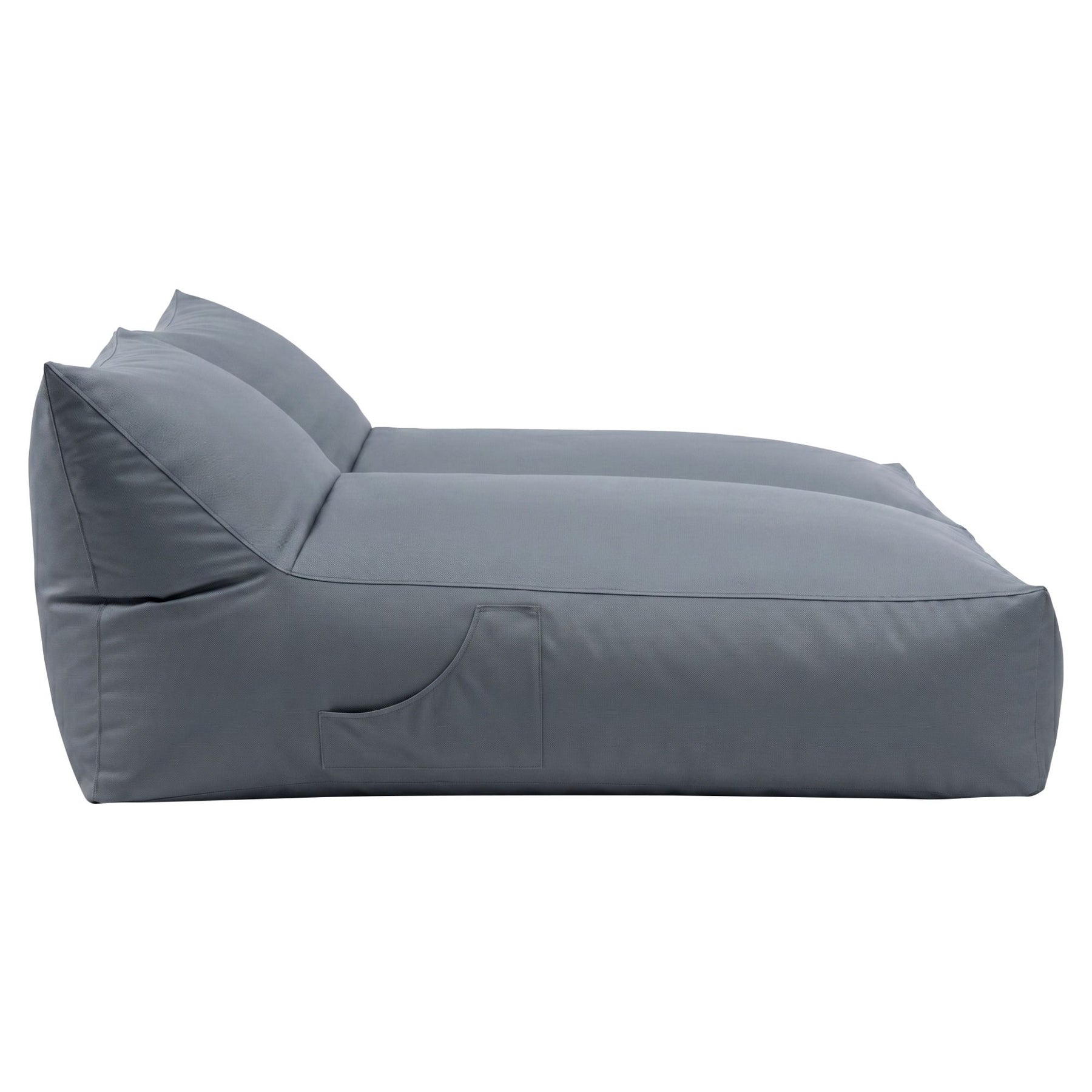 Artiss Outdoor 2 Seater Bean Bag Chair Cover Grey