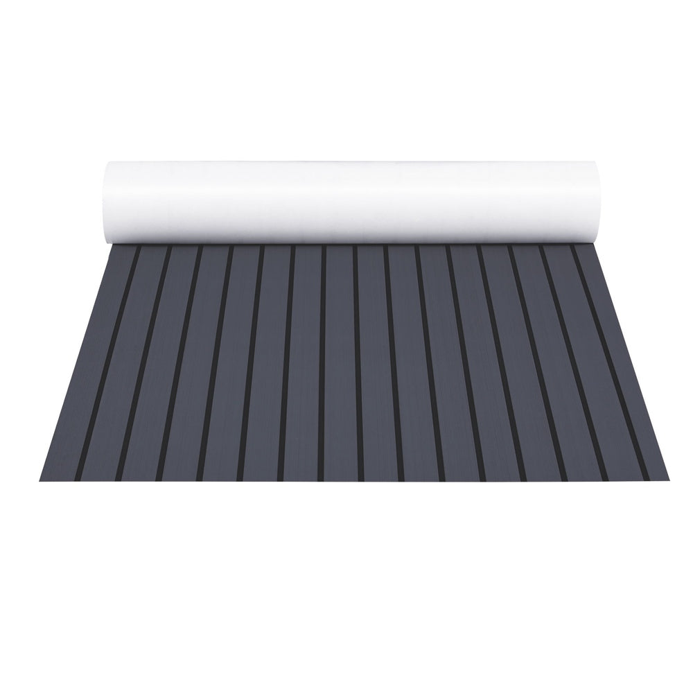 Seamanship EVA Boat Flooring Mat 240x90cm Dark Grey Anti-Slip Weather-Resistant - SuperSaverAU - view 3