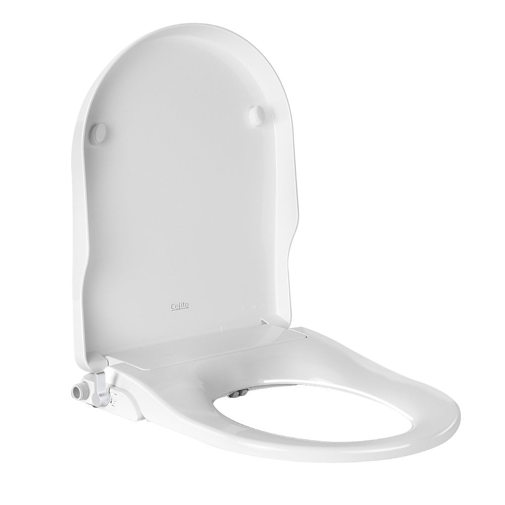 Cefito Non-electric Bidet Toilet Seat Cover 49cm x 36cm, Self-cleaning Nozzles - SuperSaverAU - view 1