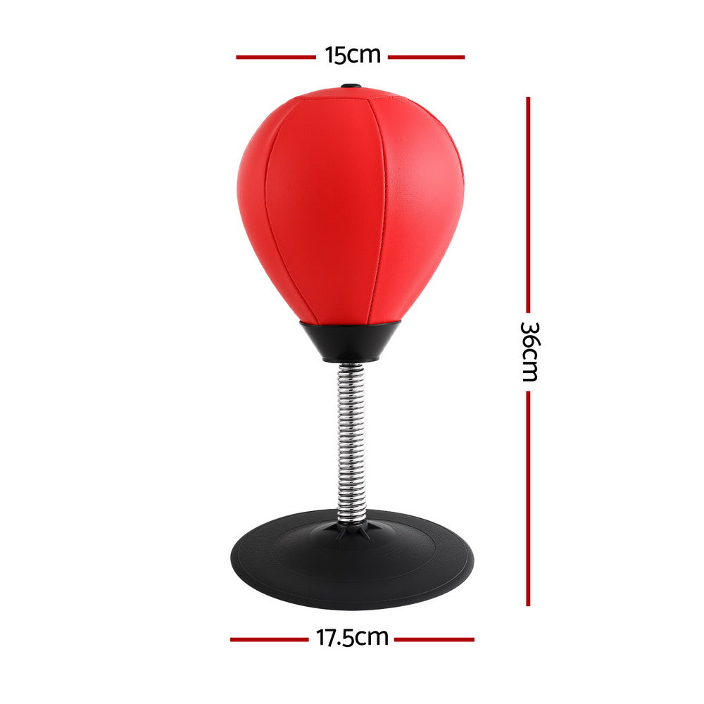Everfit Desktop Punching Boxing Bag Stand Set with Pump Swivel Speed Balls - SuperSaverAU - view 2
