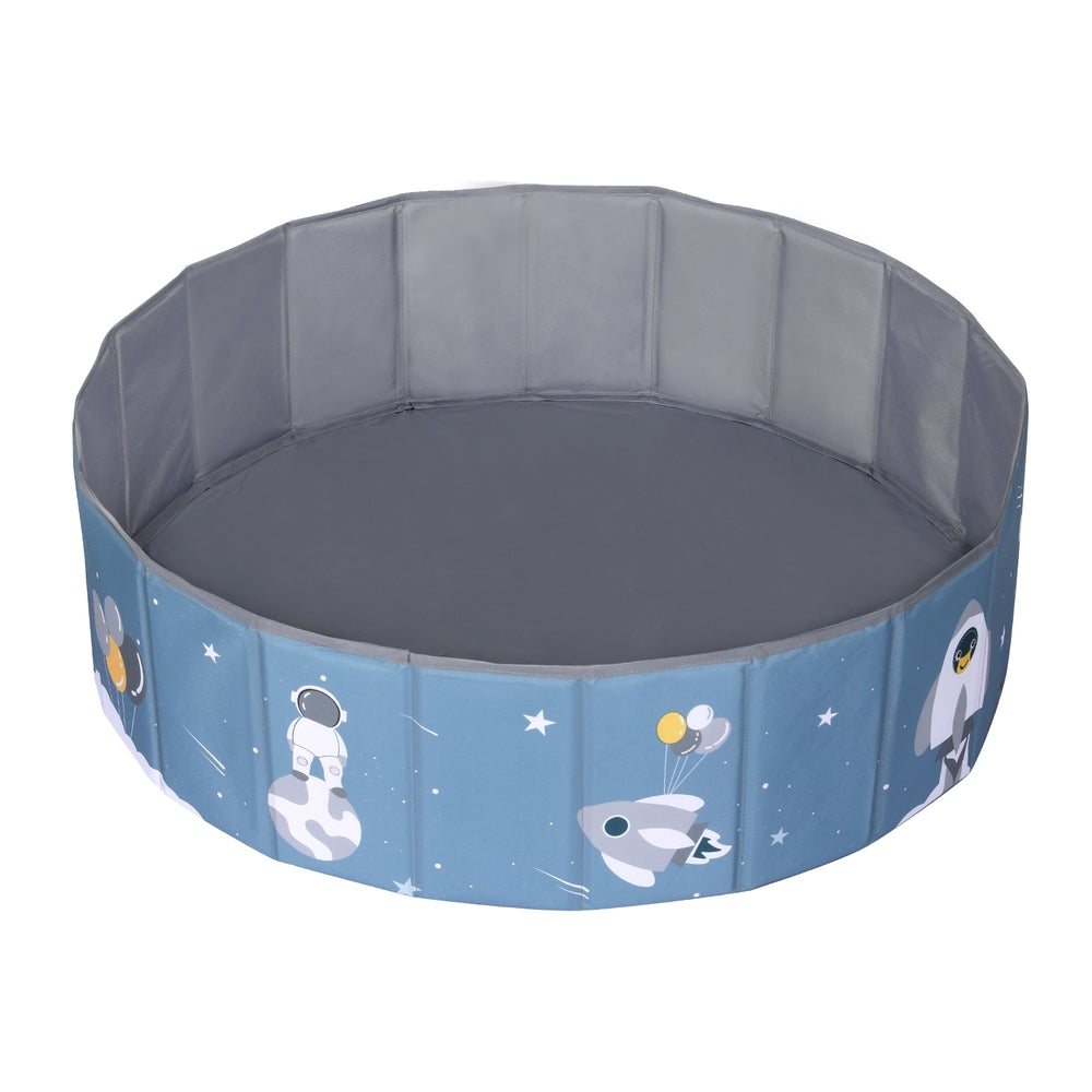 Keezi Kids Ball Pool Pit Toddler Play Foldable Child Playhouse Storage Bag Blue - SuperSaverAU - view 3