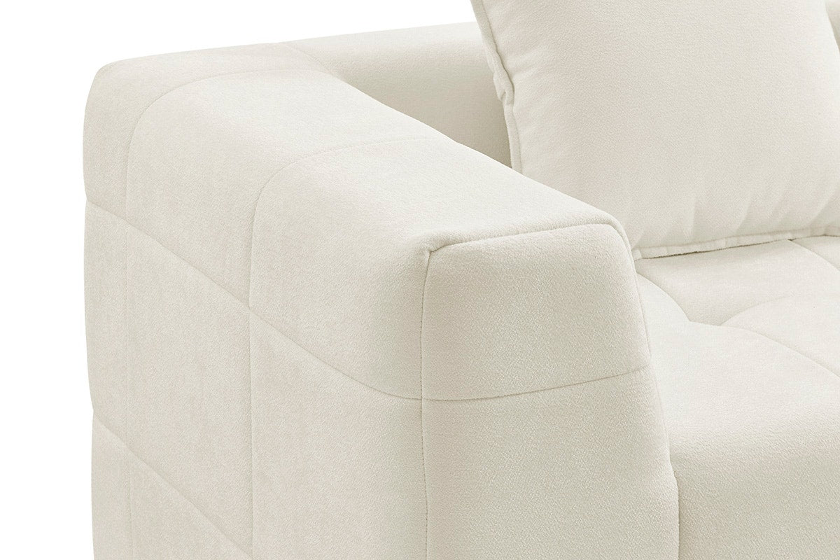 Brosa Cloud 3 Seater Compressed Sofa (Beige)