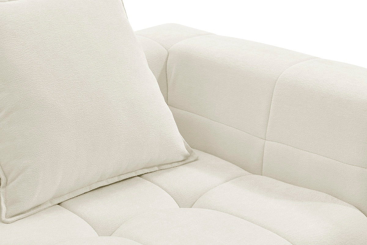 Brosa Cloud 3 Seater Compressed Sofa (Beige)